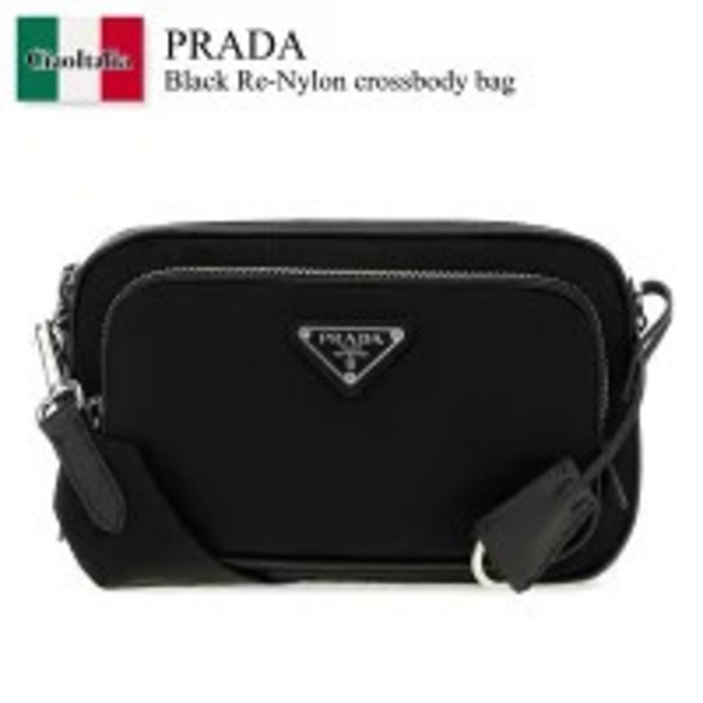 Prada Bag Black Re Crossbody Shoulder Pouch